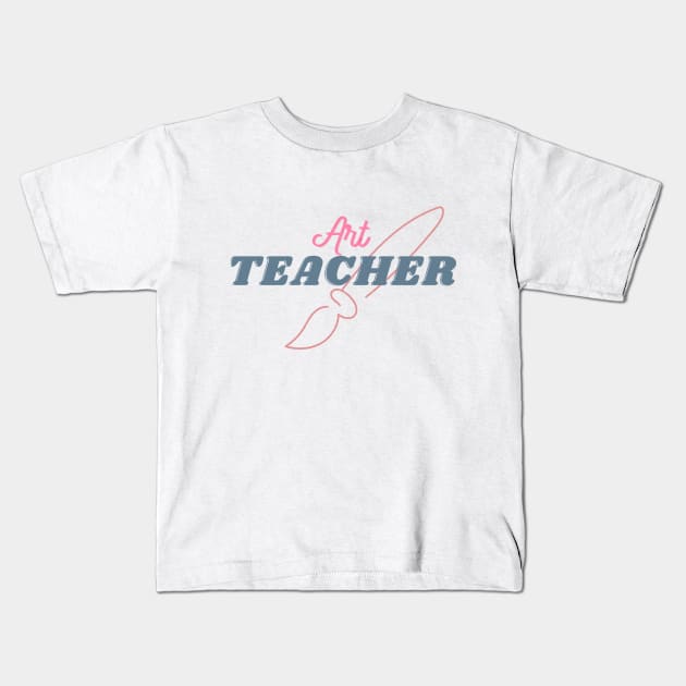 Art teacher T-Shirt, Hoodie, Apparel, Mug, Sticker, Gift design Kids T-Shirt by SimpliciTShirt